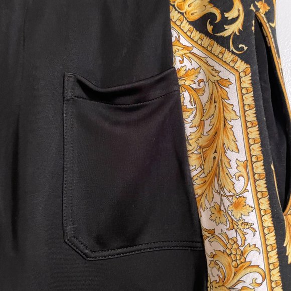 Versace Barocco Logo Sweatpants, Size Medium - Picture 9 of 13